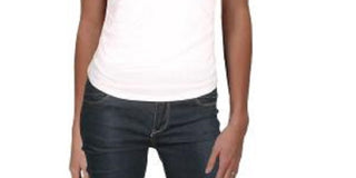 Camiseta feminina franzida com manga curta e gola redonda Free People, rosa, tamanho médio