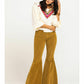 Blusa feminina Hand Me Down da Free People, branca, tamanho pequeno