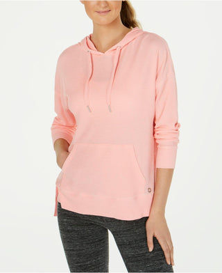 Calvin Klein Moletom Feminino Performance High-Low Laranja Tamanho P