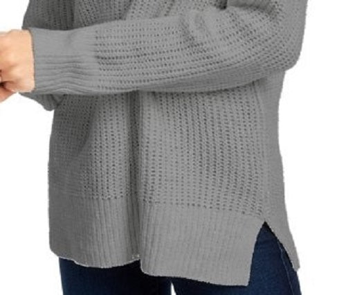 Suéter de chenille Pink Rose Juniors, cinza, tamanho grande