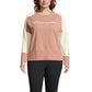 Moletom feminino Champion Plus Activewear Fitness rosa tamanho 1X