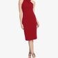 Vestido justo feminino Rachel Roy, vermelho, tamanho pequeno