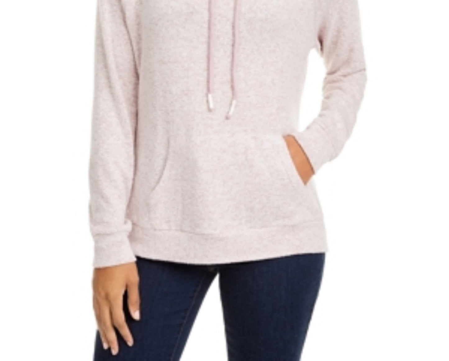 Moletom com gola funil e forro de sherpa Ultra Flirt Juniors, roxo, tamanho extra grande