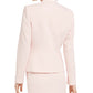Calvin Klein Blazer assimétrico texturizado feminino rosa escuro tamanho 4