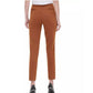 Calça Calvin Klein Feminina Cano Curto Marrom Tamanho 14
