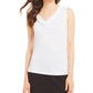 Blusa Calvin Klein Feminina Gola Alta Branca Tamanho Grande