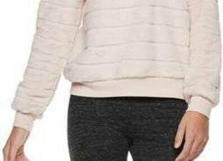 Moletom Crave Fame Junior's Faux Fur Branco Tamanho P