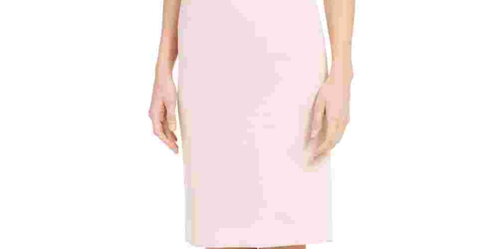 Calvin Klein Performance Saia Lápis Feminina Rosa Tamanho 12 Petite