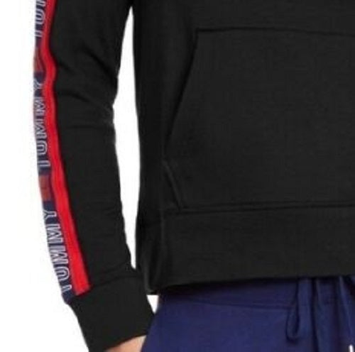 Tommy Hilfiger Sport Logo Hoodie Feminino Preto Tamanho P