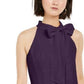 Vestido feminino Vince Camuto com decote em arco e ajuste evasê, roxo, tamanho 12