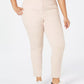 Calça jeans skinny feminina Tommy Hilfiger Bedford rosa tamanho 18W