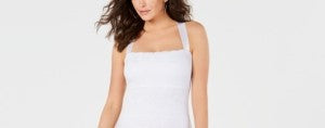 Vestido GUESS Feminino Renny Renda Branco Tamanho Médio