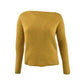Suéter assimétrico feminino GUESS Alivia amarelo tamanho X-S