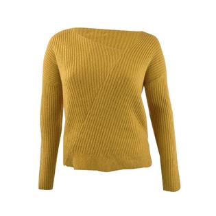 Suéter assimétrico feminino GUESS Alivia amarelo tamanho X-S