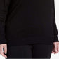 Suéter Calvin Klein Feminino Gola Alta Preto Tamanho 3X