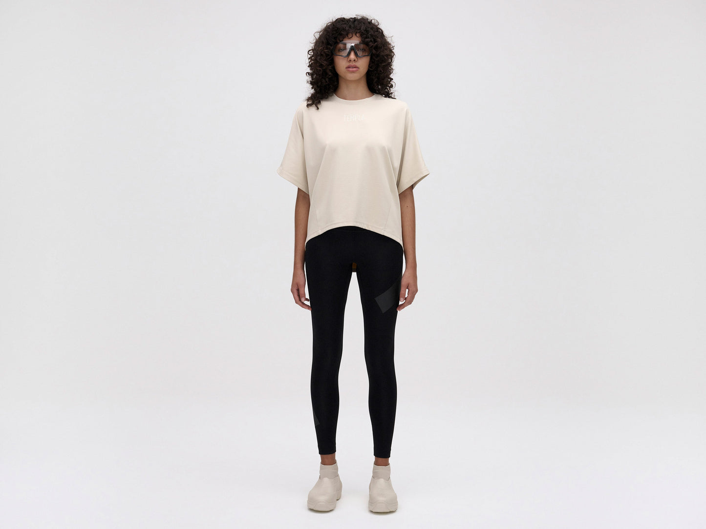 CROPPED TEE - FOG
