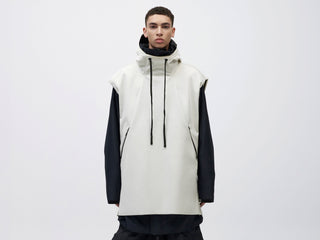 Pipe Hoodie Tank - Vaporous Grey