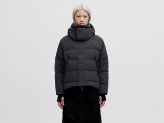 On/Off Hood O.S Down Jacket - Reflective Black