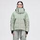 On/Off Hood O.S Down Jacket - Reflective Jade