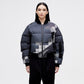Bomber Down Jacket - Dark Pixel