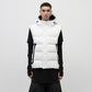 Gloss Down Vest - White