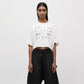 Cropped Tee - White