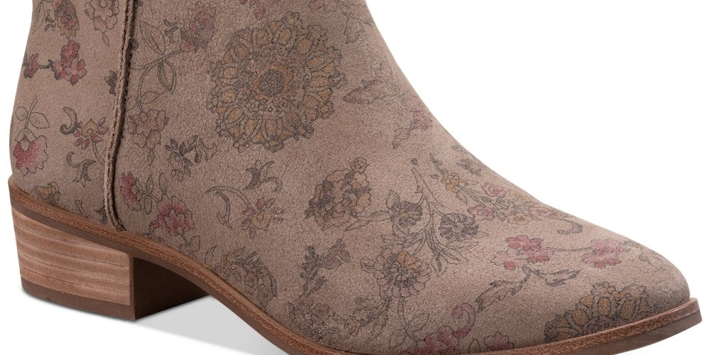 Botas femininas American Rag Jolene, tamanho 6 M, cinza