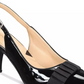 Adrienne Vittadini Shandy Slingback Feminino Preto Tamanho 8,5M