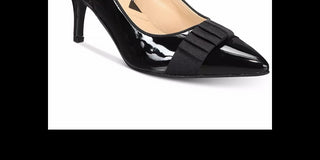 Adrienne Vittadini Shandy Slingback Feminino Preto Tamanho 8,5M