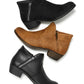 Botas femininas American Rag Abby Stacked pretas tamanho 5 M