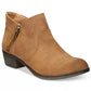 Botas femininas American Rag Abby Ankle Booties marrom tamanho 12M