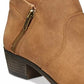 Botas femininas American Rag Abby Ankle Booties marrom tamanho 12M