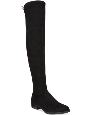 Botas femininas Peyton Stretch Over The Knee Circus By Sam Edelman, pretas, tamanho 7,5 M