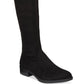 Botas femininas Peyton Stretch Over The Knee Circus By Sam Edelman, pretas, tamanho 7,5 M