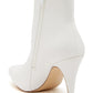 Botas femininas Carlos By Carlos Santana Mandarim, tamanho 7,5 M, brancas