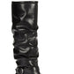 Botas de montaria Fairfield de cano alto e cano alto, femininas, da White Mountain, pretas, tamanho 8 M