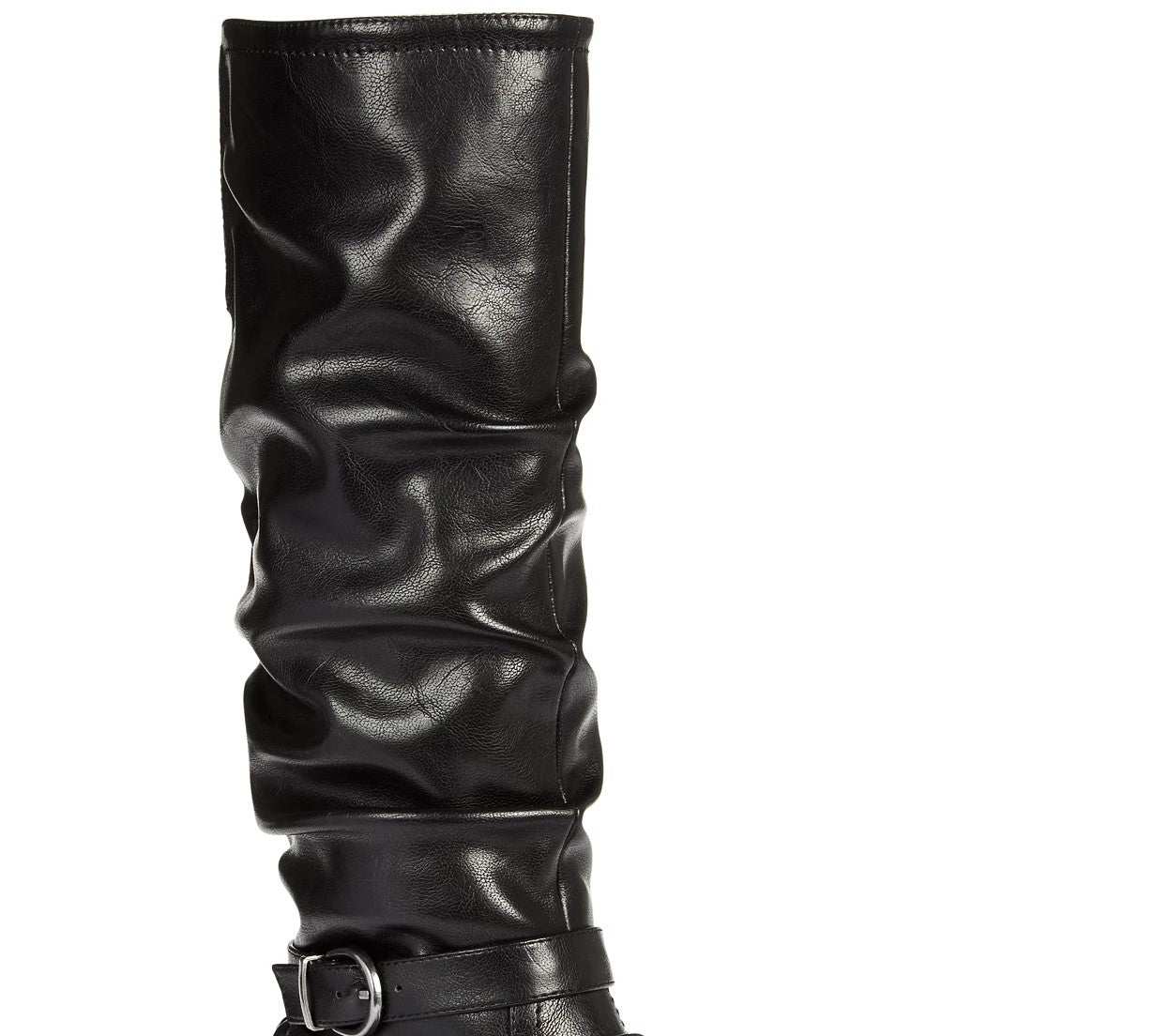 Botas de montaria Fairfield de cano alto e cano alto, femininas, da White Mountain, pretas, tamanho 8 M