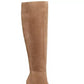 Botas Steve Madden Hero 50/50 com salto bloco, bege, tamanho 9 M