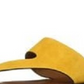 Kenneth Cole New York Palm Slides Toe Loop Flats Feminino Dourado Tamanho 7,5 M