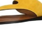 Kenneth Cole New York Palm Slides Toe Loop Flats Feminino Dourado Tamanho 7,5 M