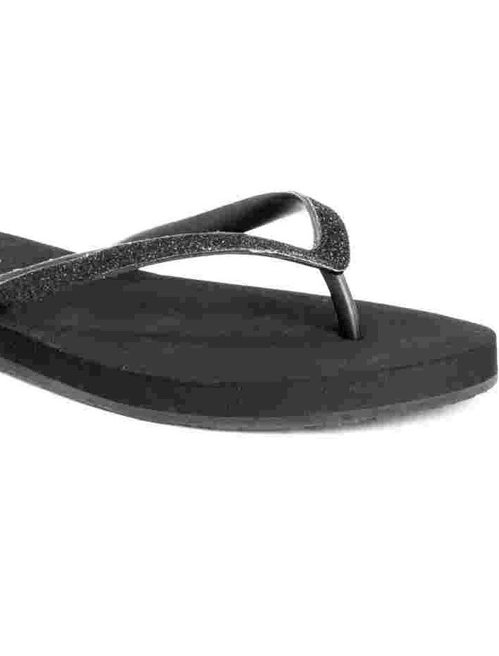 Sandálias femininas Reef Stargazer Thong pretas tamanho 5