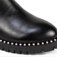 Seven Dials Botas femininas Shelley com tachas pretas tamanho 7 M