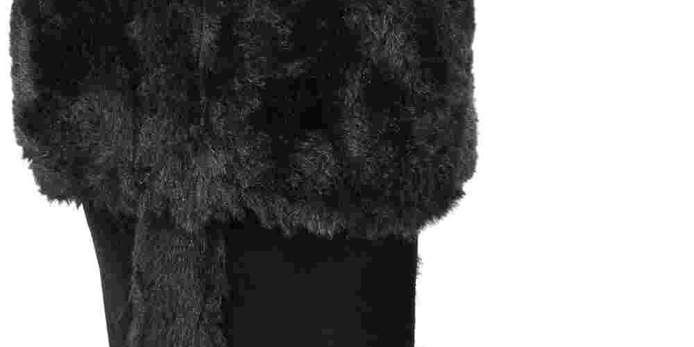 Botas femininas estilo &amp; co para clima frio, tamanho 6 m, pretas