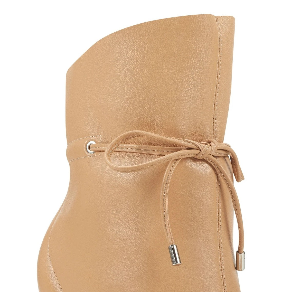 Botas sociais femininas Nine West Tirzah, sapatos femininos, bege, tamanho 7 M