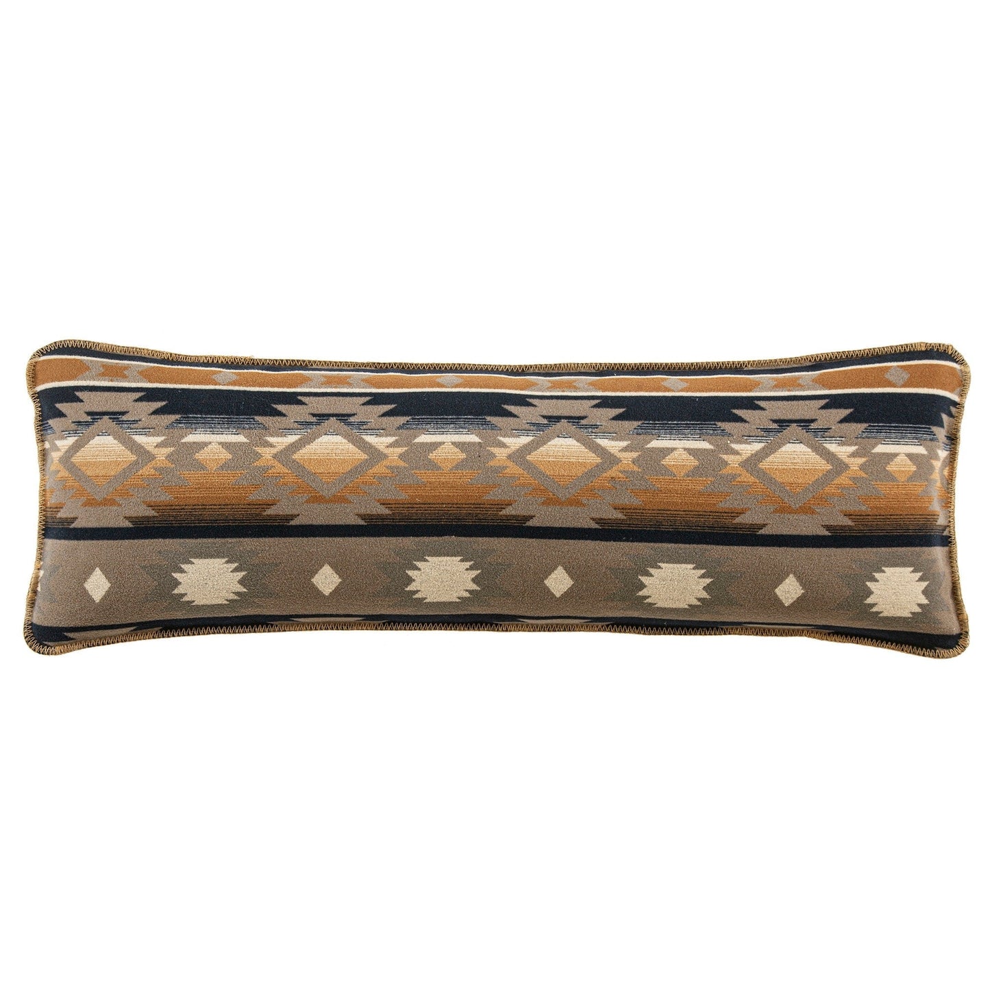 Paseo Road by HiEnd Accents Taos Southwestern Aztec Wool Blend Lumbar Pillow 14x42