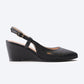Tivoli Leather Wedges