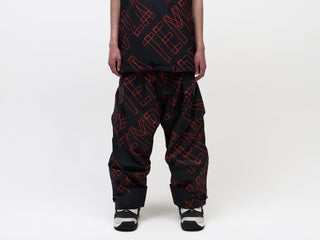 Pipe Cargo Pant - Black