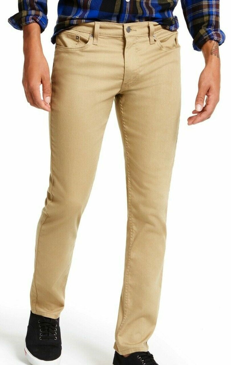 Calça jeans Levis 511 Slim Fit Flanela Stretch Masculina Marrom Tamanho 34X34