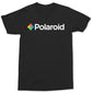 Camiseta masculina com estampa Polaroid Changes, preta, tamanho pequeno