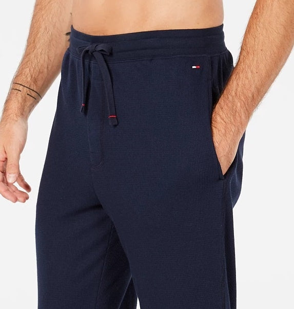 Calça Térmica Masculina Tommy Hilfiger Azul Marinho Tamanho Extra Grande